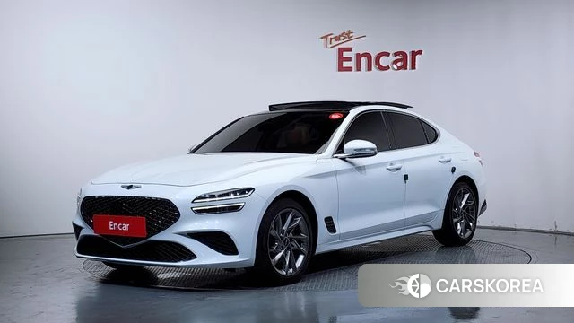 Genesis The New G70 2022 Белый из Кореи