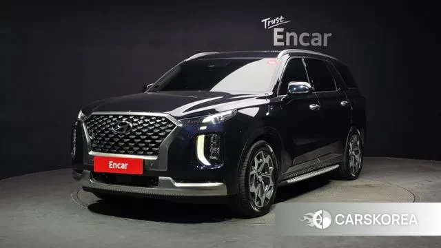 Hyundai Palisade 2022 Синий из Кореи