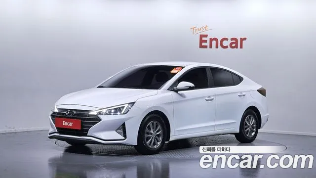 Hyundai The New Avante AD 2019 Белый из Кореи