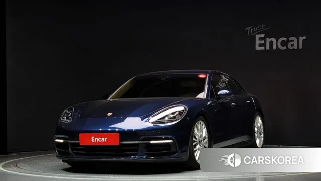 Porsche Panamera (971) 2018 Синий из Кореи