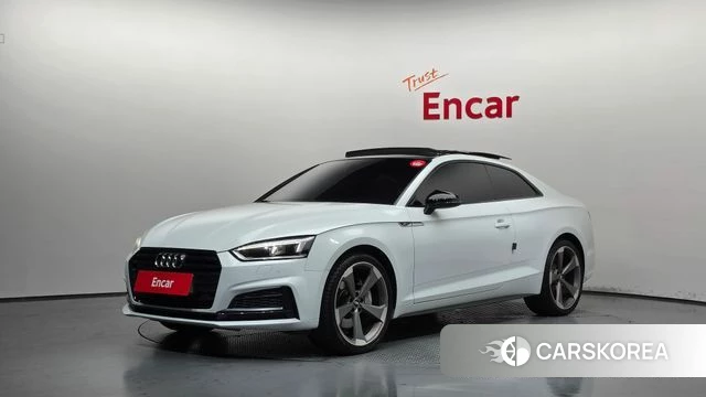 Audi A5 (F5) 2019 Белый из Кореи