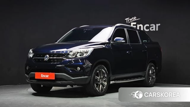 Ssangyong Rexton Sports 2018 Синий из Кореи