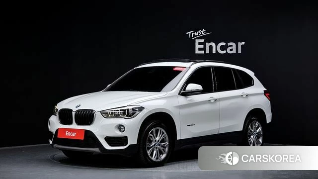 BMW X1 (F48) 2018 Белый из Кореи