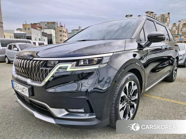 Kia Carnival 4th generation 2021 Черный из Кореи