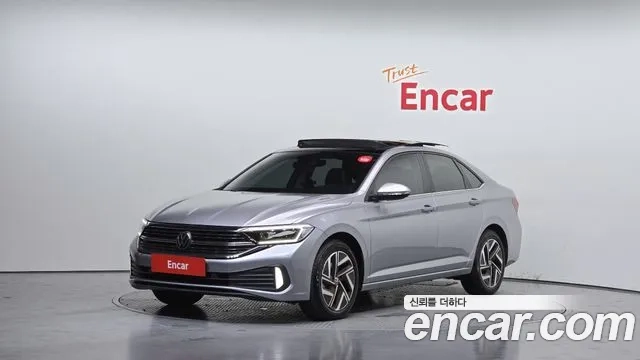 Volkswagen 7th Generation of Jetta 2022 Серебряный из Кореи