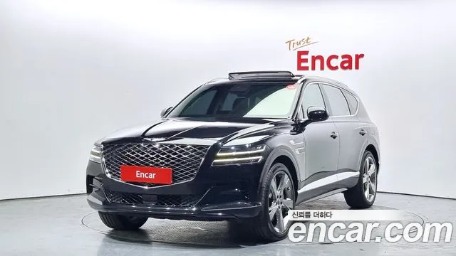 Genesis GV80 2020 Черный из Кореи