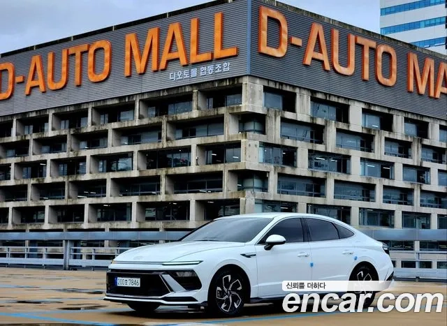 Hyundai Sonata D Edge (DN8) 2023 Белый из Кореи