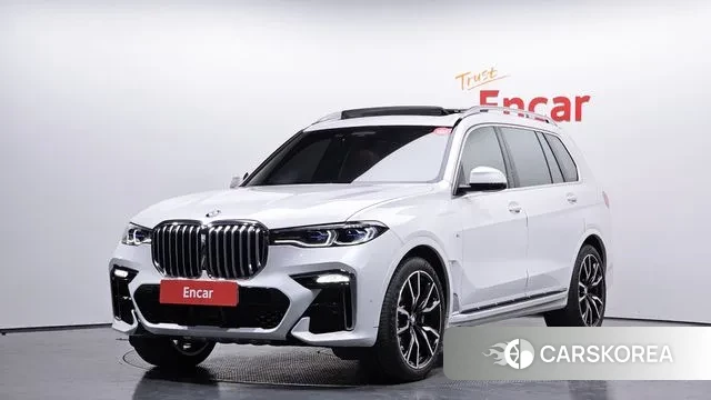BMW X7 (G07) 2022 Белый из Кореи
