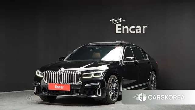 BMW 7 Series (G11) 2020 Черный из Кореи