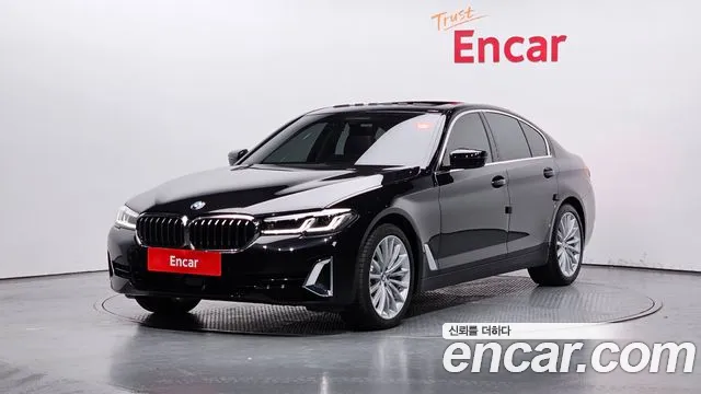 BMW 5 Series (G30) 2023 Черный из Кореи