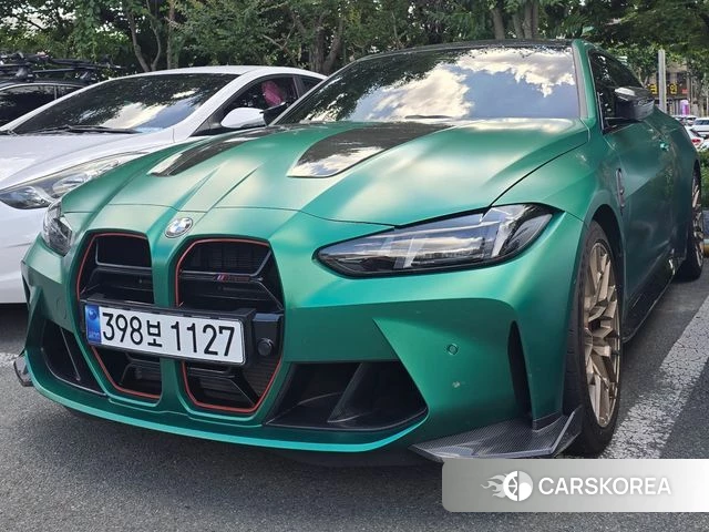 BMW M4 (G82) 2025 Зеленый из Кореи