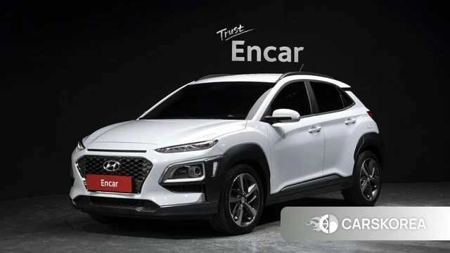 Hyundai Kona 2018 Белый из Кореи