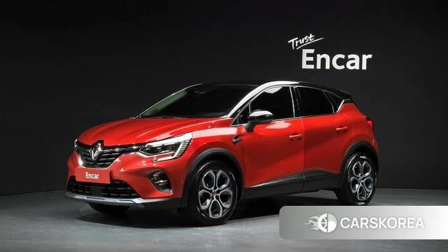 Renault Korea (Samsung) Capture 2021 Красный из Кореи