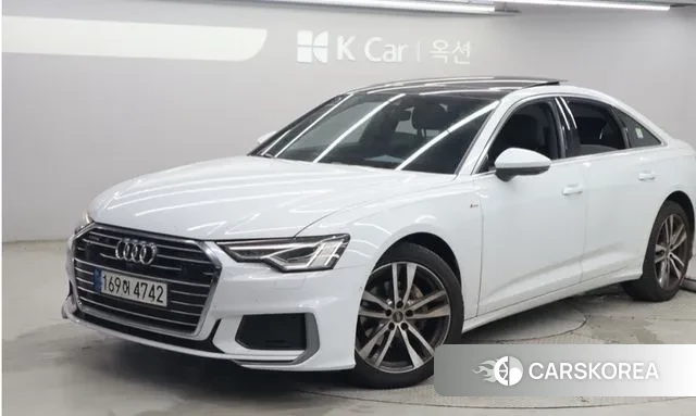 Audi A6 (C8) 2022 Белый из Кореи