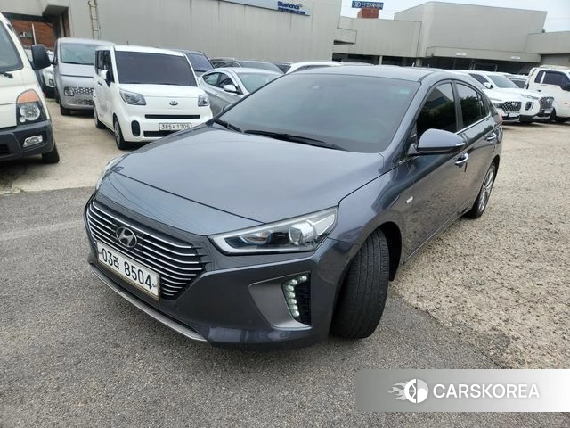 Hyundai Ionic Hybrid 2018 Серый из Кореи