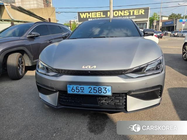 Kia EV6 2022 Серый из Кореи