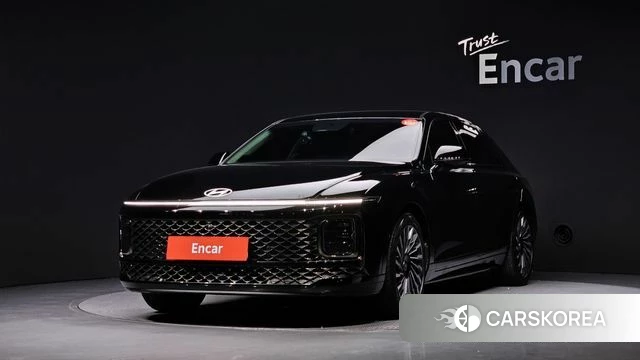 Hyundai Grandeur Hybrid (GN7) 2023 Черный из Кореи
