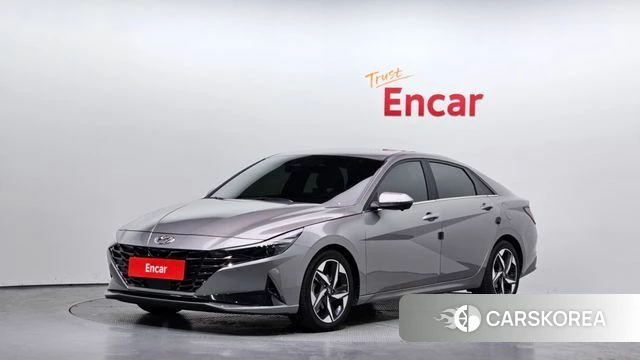 Hyundai Avante (CN7) 2020 Серебристо-серый из Кореи