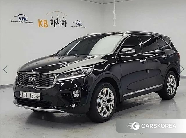Kia The New Sorento 2019 Черный из Кореи