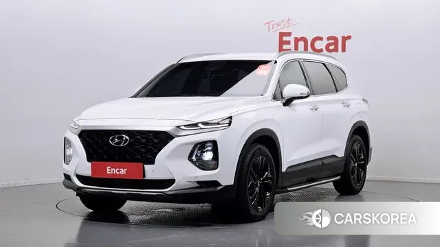 Hyundai Santa Fe TM 2019 Белый из Кореи
