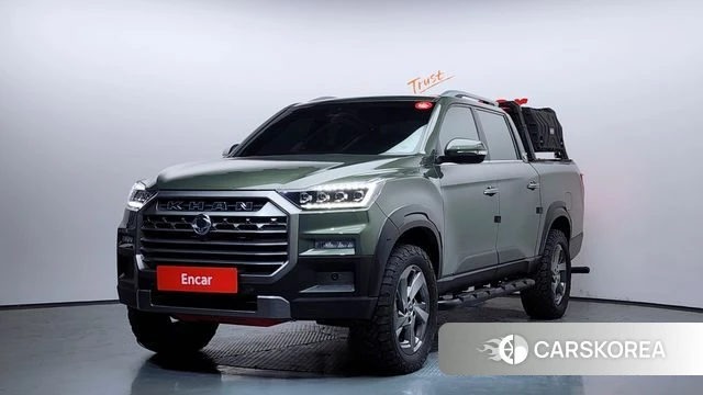 Ssangyong The New Rexton Sports Cannes 2023 Зеленый из Кореи