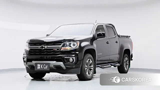 Chevrolet (GM Daewoo) Real New Colorado 2022 Черный из Кореи