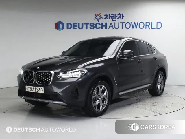 BMW X4 (G02) 2024 Серый из Кореи