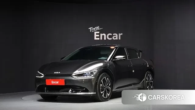 Kia EV6 2022 Черный из Кореи