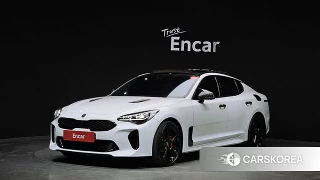 Kia Stinger 2018 Белый из Кореи