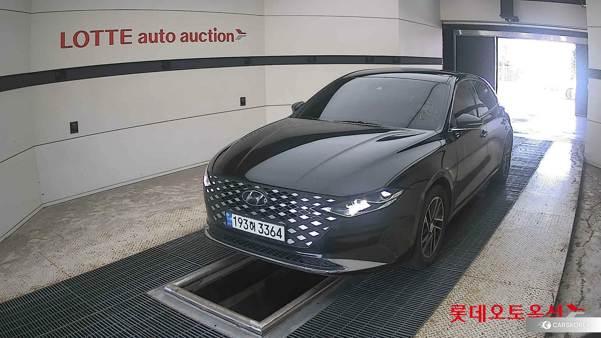 Hyundai Grandeur 2022 Midnight Black Pearl из Кореи