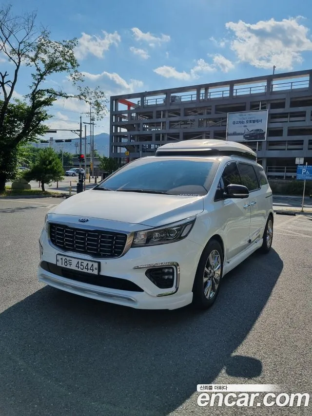 Kia The New Carnival 2019 Белый из Кореи