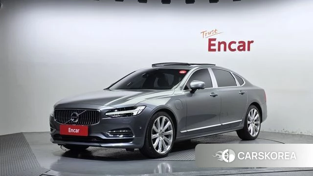 Volvo S90 2019 Серебристо-серый из Кореи