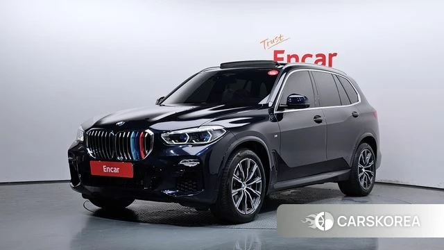 BMW X5 (G05) 2021 Черный из Кореи