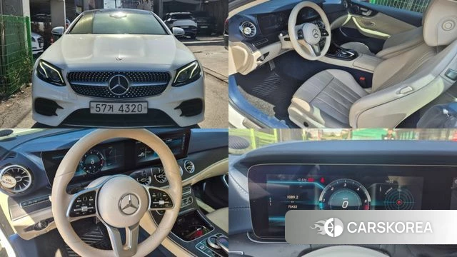 Mercedes-Benz E-Class W213 2018 Белый из Кореи