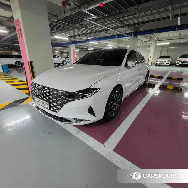 Hyundai The New Grandeur IG 2021 Белый из Кореи