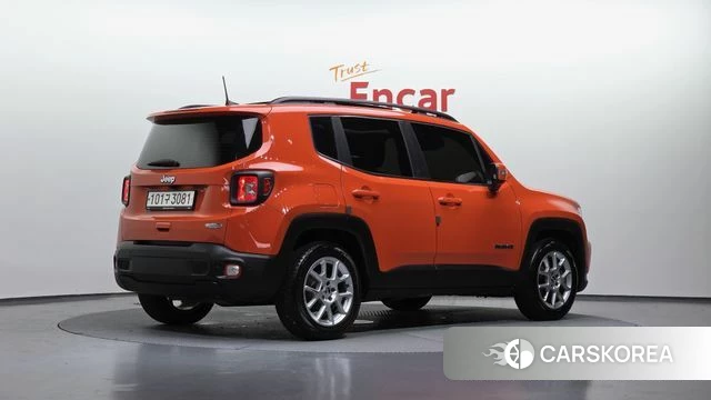 Jeep Renegade 2020 Оранжевый из Кореи