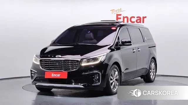 Kia The New Carnival 2018 Черный из Кореи