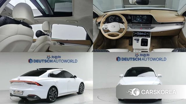 Hyundai The New Grandeur IG 2021 Белый из Кореи
