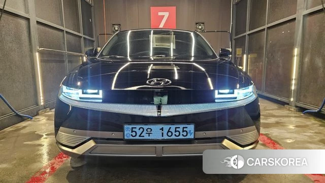 Hyundai Ionic 5 2021 Черный из Кореи