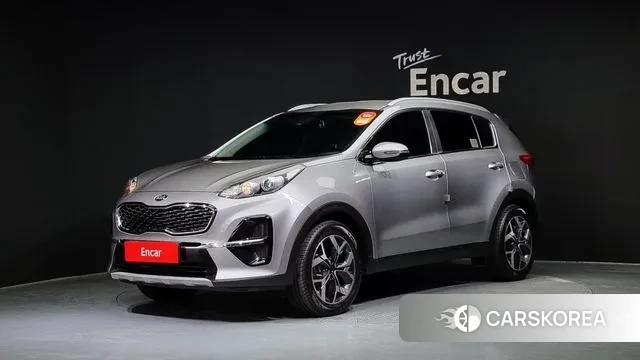 Kia Sportage The Bold 2021 Серый из Кореи