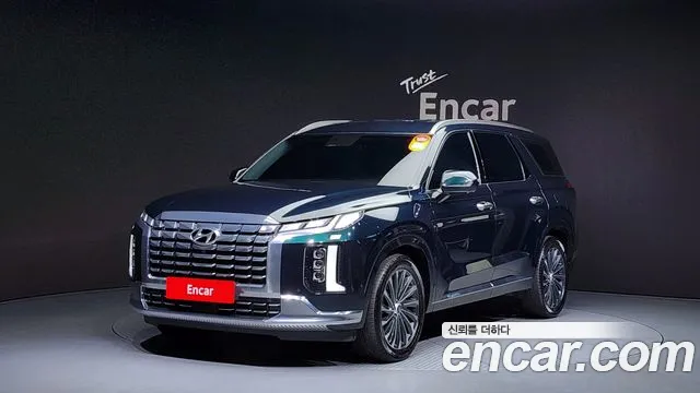 Hyundai The New Palisade 2022 Темно-зеленый из Кореи