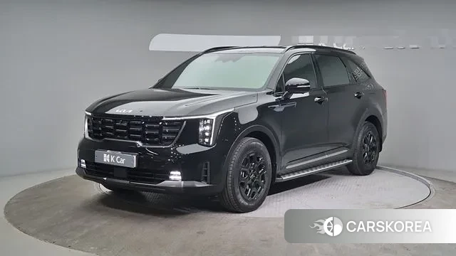 Kia The New Sorento 4th Generation 2023 Черный из Кореи