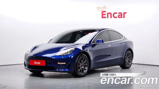 Tesla Model 3 2020 Синий из Кореи