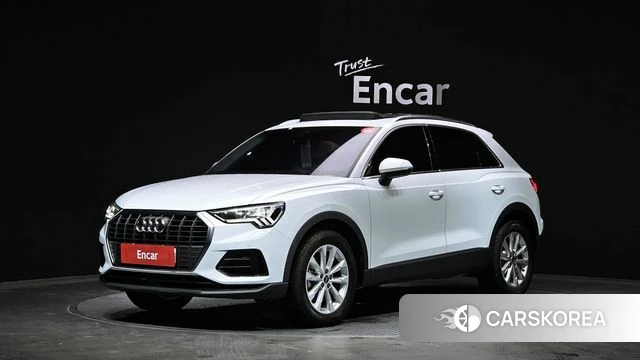 Audi Q3 (F3) 2022 Белый из Кореи