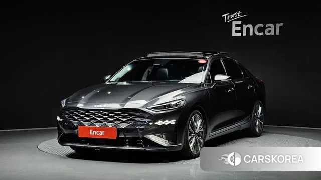 Kia K8 2021 Серый из Кореи