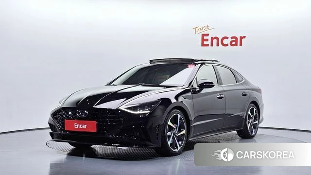 Hyundai Sonata (DN8) 2020 Черный из Кореи