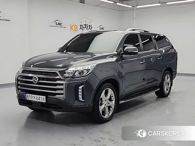 Ssangyong The New Rexton Sport 2022 Серый из Кореи