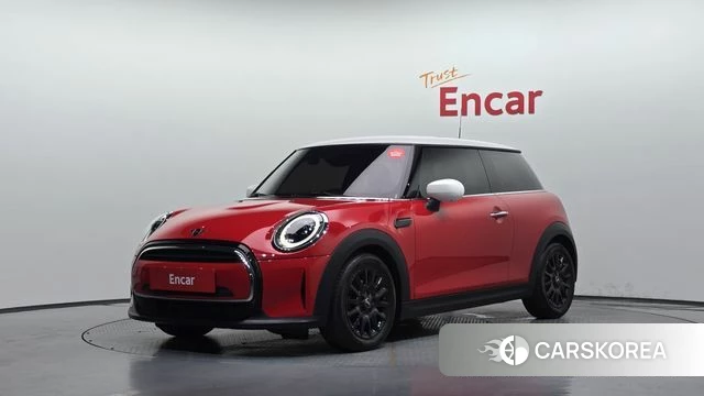 Mini Cooper 2023 Красный из Кореи