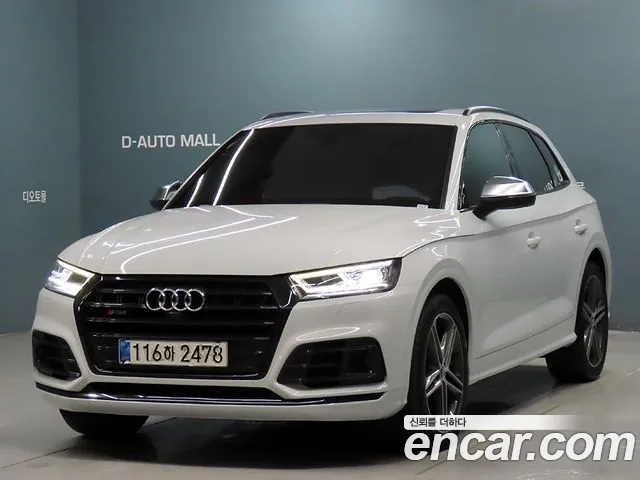 Audi SQ5 (FY) 2020 Белый из Кореи