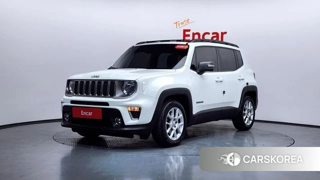 Jeep Renegade 2021 Белый из Кореи
